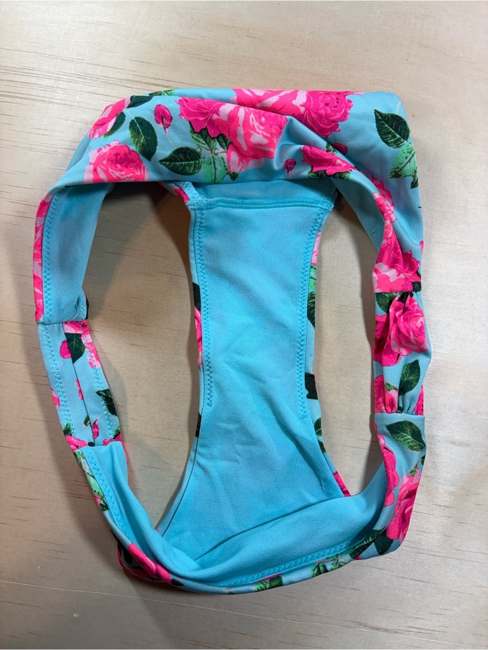 Floral Ruched Side Bikini Bottom Sz 4 - Picture 7 of 7